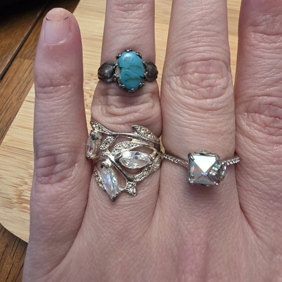 Over 50 Gram Lot 925-vermeil Sterling Wearable & Scrap Jewelry Bundle Lot Estate - Picture 12 of 16